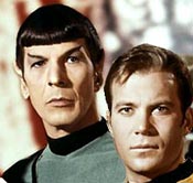 Kirk and Spock